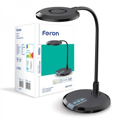Настільний світлодіодний светильник Feron DE1731 40074 фото