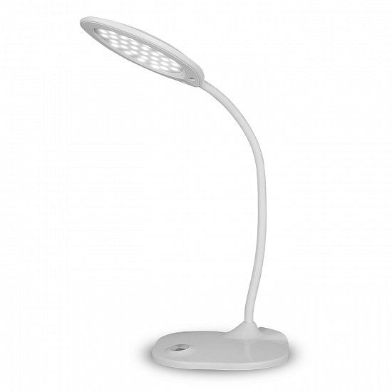 EUROLAMP LED Світильник настільний (настільна лампа) в стилі хайтек 5W 5300-5700K білий LED-TLG-4(white) фото