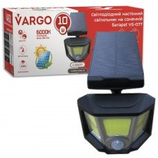 LED светильник на солнечной батарее VARGO 10W с д/д 11702 фото