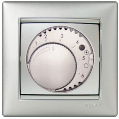 Терморегулятор для тёплых полов Valena 770291 алюминий 11384 фото