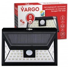 LED светильник на солнечной батарее VARGO 8W SMD с д/д 11709 фото