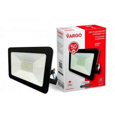 Светодиодный LED прожектор VARGO 50W 220V 4500lm 6500K 330146 фото