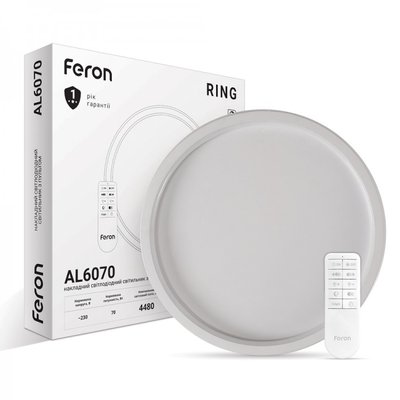 Светодиодный светильник Feron AL6070 RING 70W 6032 фото