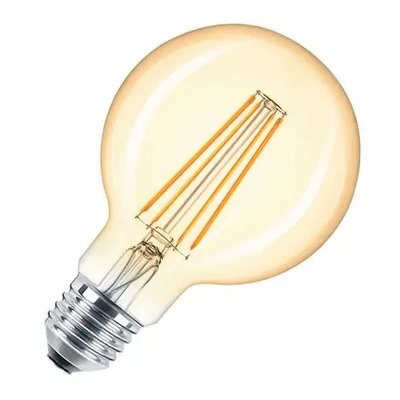 Світлодіодна лампа Biom FL-420 G-95 8W E27 2350K Amber 00-00013458 фото
