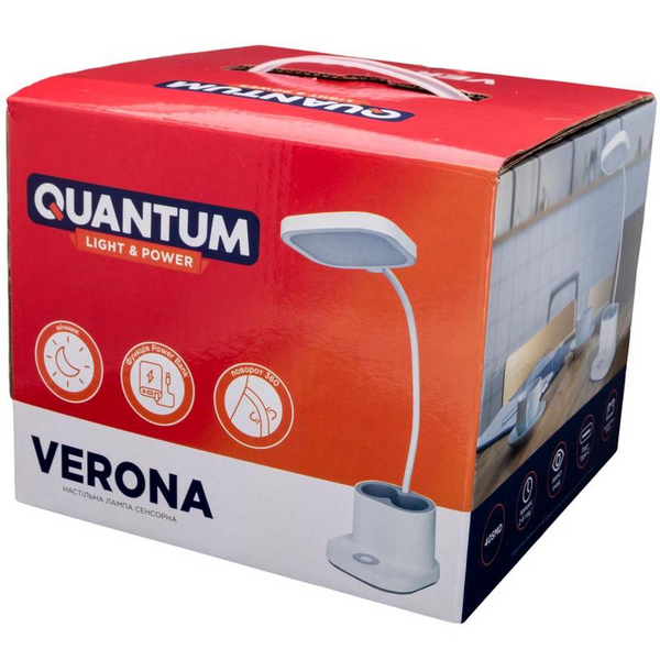 Настольная лампа с аккумулятором Quantum VERONA QM-TL1061 VERONA QM-TL1061 фото