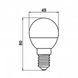 Свiтлодiодна лампа Biom BT-565 G45 7W E14 3000К матова 00-00001419 фото 2