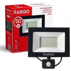 LED прожектор VARGO 50W з датчиком руху 330350 фото