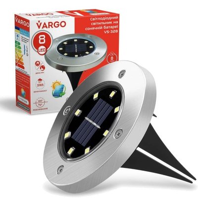 LED светильник на солнечной батарее VARGO 1W (VS-328) 11720 фото