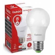 LED лампа VARGO A60 10W E27 6500К 950lm 11408 фото