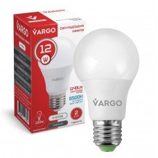 LED лампа VARGO A60 12W E27 6500K 11414 фото