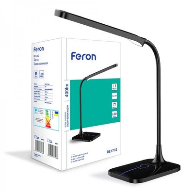 Настільний світлодіодний светильник Feron DE1732 40076 фото