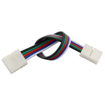 Коннектор для светодиодных лент OEM SC-22-SW-15-5 10mm RGBW 2joints wire (провод-2 зажима) 2198 фото
