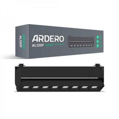 Однофазний трековий світлодіодний світильник ArderoAL120F 20W чорний 80158 фото