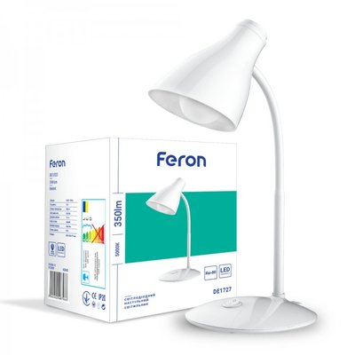 Настольный світлодіодний светильник Feron DE1727 40047 фото