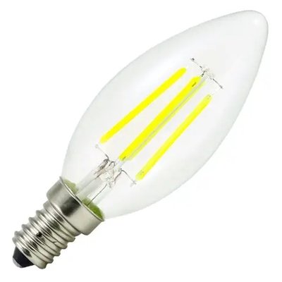 Свiтлодiодна лампа Biom FL-306 C37 4W E14 4500K 00-00001247 фото