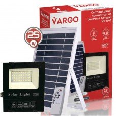 LED Прожектор VARGO на солнечной батарее 25W с д/д 11687 фото